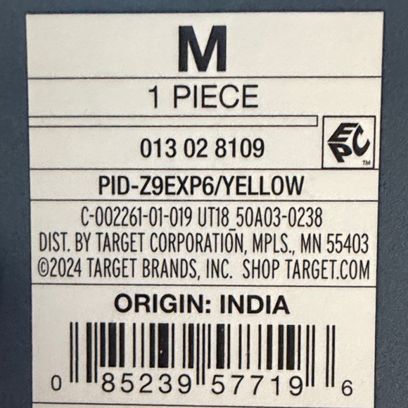 Target Universal Thread Light Yellow Top - Picture 6 of 6